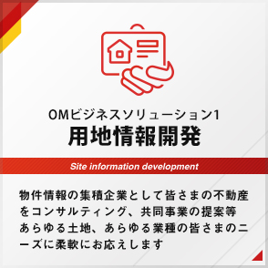 OMビジネスソリューション1 用地情報開発